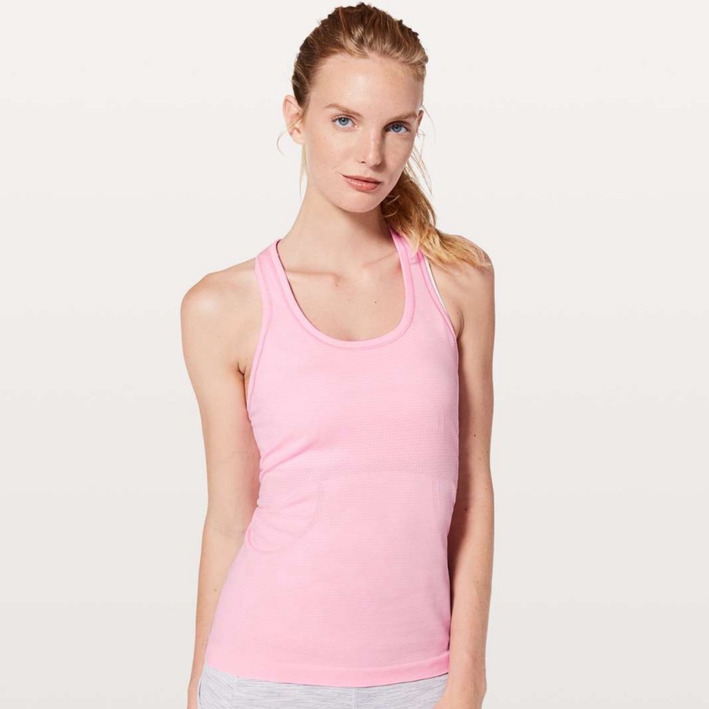 Lululemon Pink Swiftly Tech Racerback Tank Top